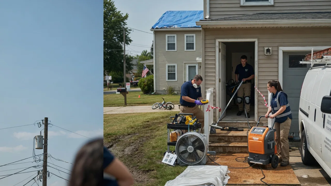 Water Damage Repair in Mcdermott, OH near me